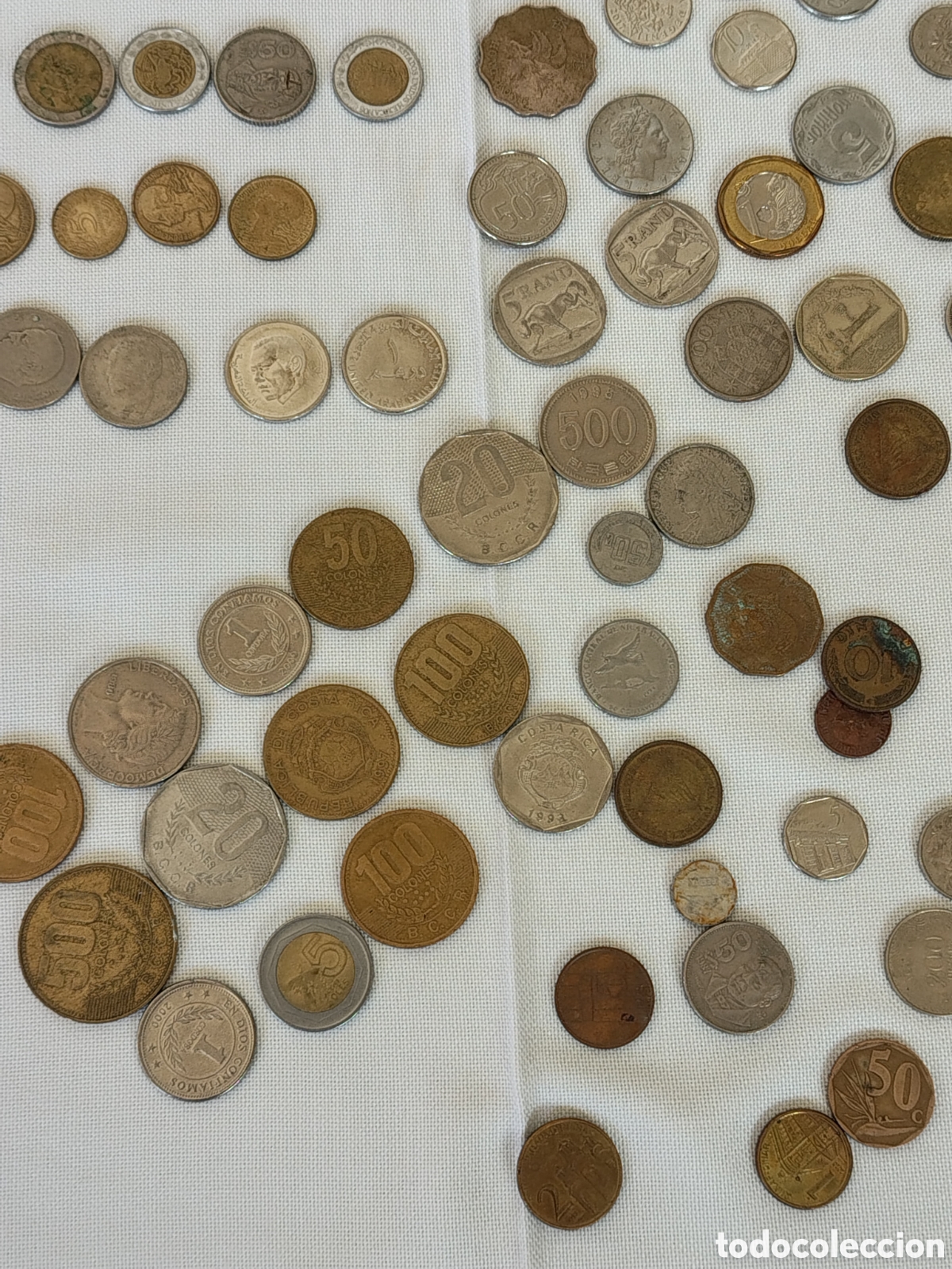 Material numism&aacute;tico: LOTE DE MONEDAS INTERNACIONALES DE 33 PAISES - Foto 5