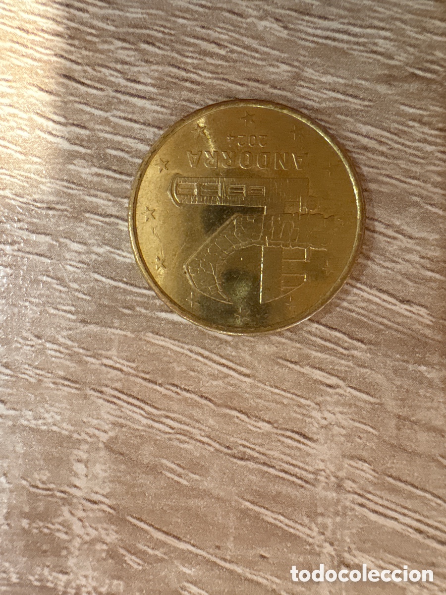 Material numism&aacute;tico: Moneda 50 cnt Andorra 2024