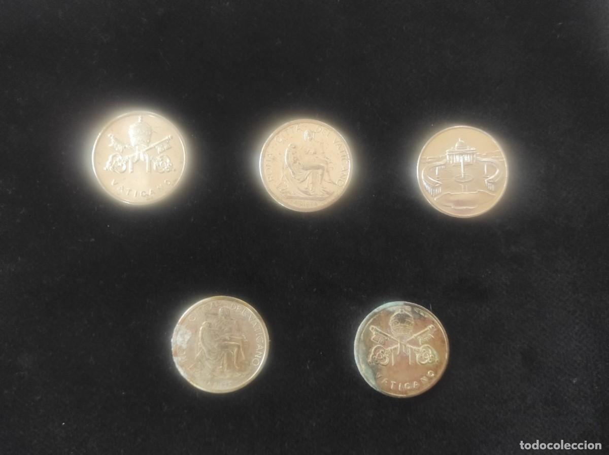 Material numism&aacute;tico: Lote 5 medallas Juan Pablo II &ndash; Vaticano Roma &ndash; Piet&agrave;, San Pedro &ndash; a&ntilde;os 80