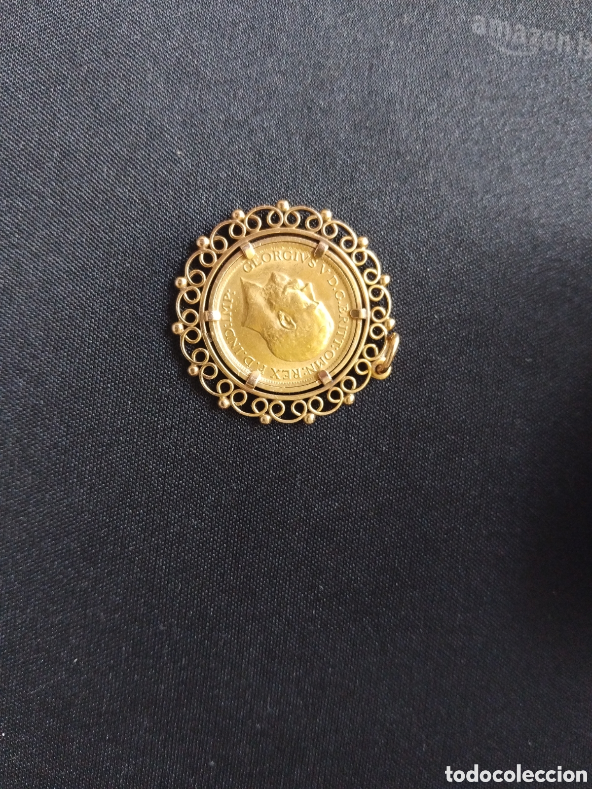 Material numism&aacute;tico: Colgante porta monedas - Foto 3