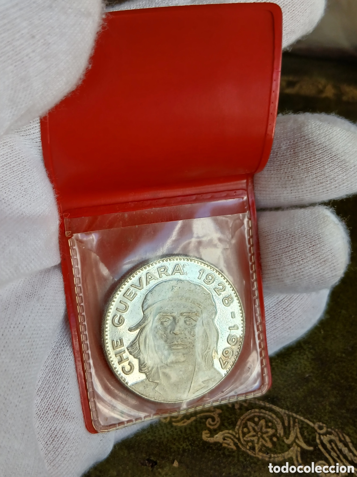 Material numism&aacute;tico: L229P14 Pieza conmemorativa del Che en plata - Foto 2