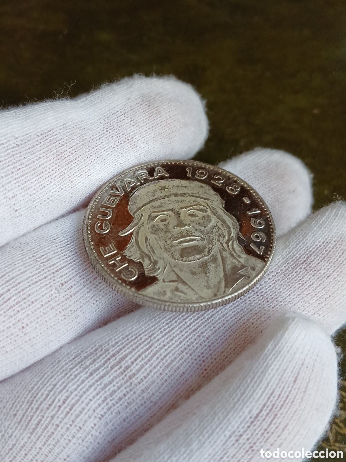 Material numism&aacute;tico: L229P14 Pieza conmemorativa del Che en plata - Foto 4