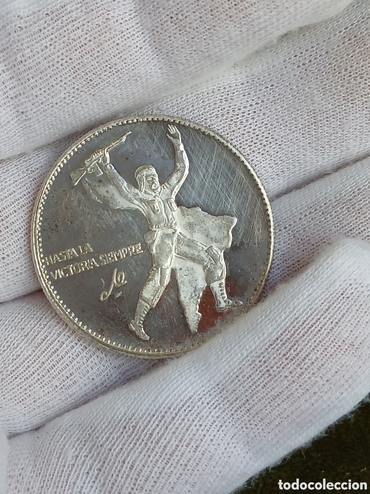 Material numism&aacute;tico: L229P14 Pieza conmemorativa del Che en plata - Foto 6