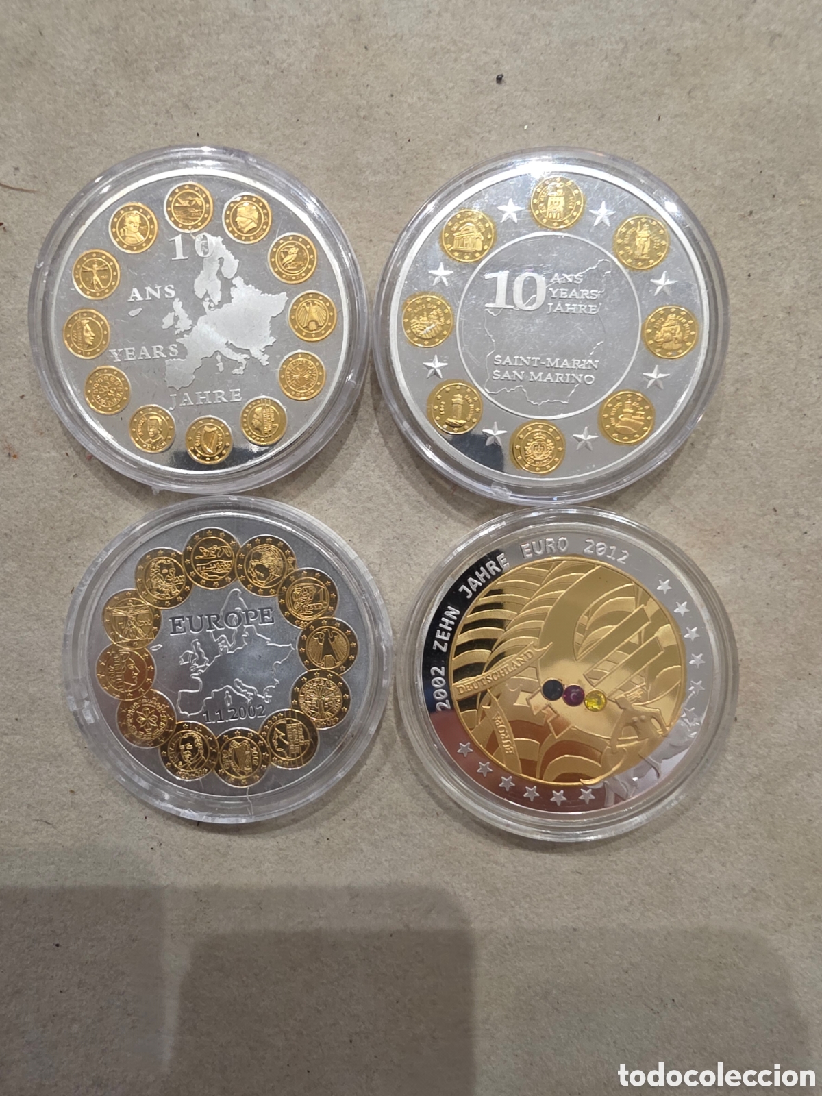 Material numism&aacute;tico: Lote de Monedas Conmemorativos