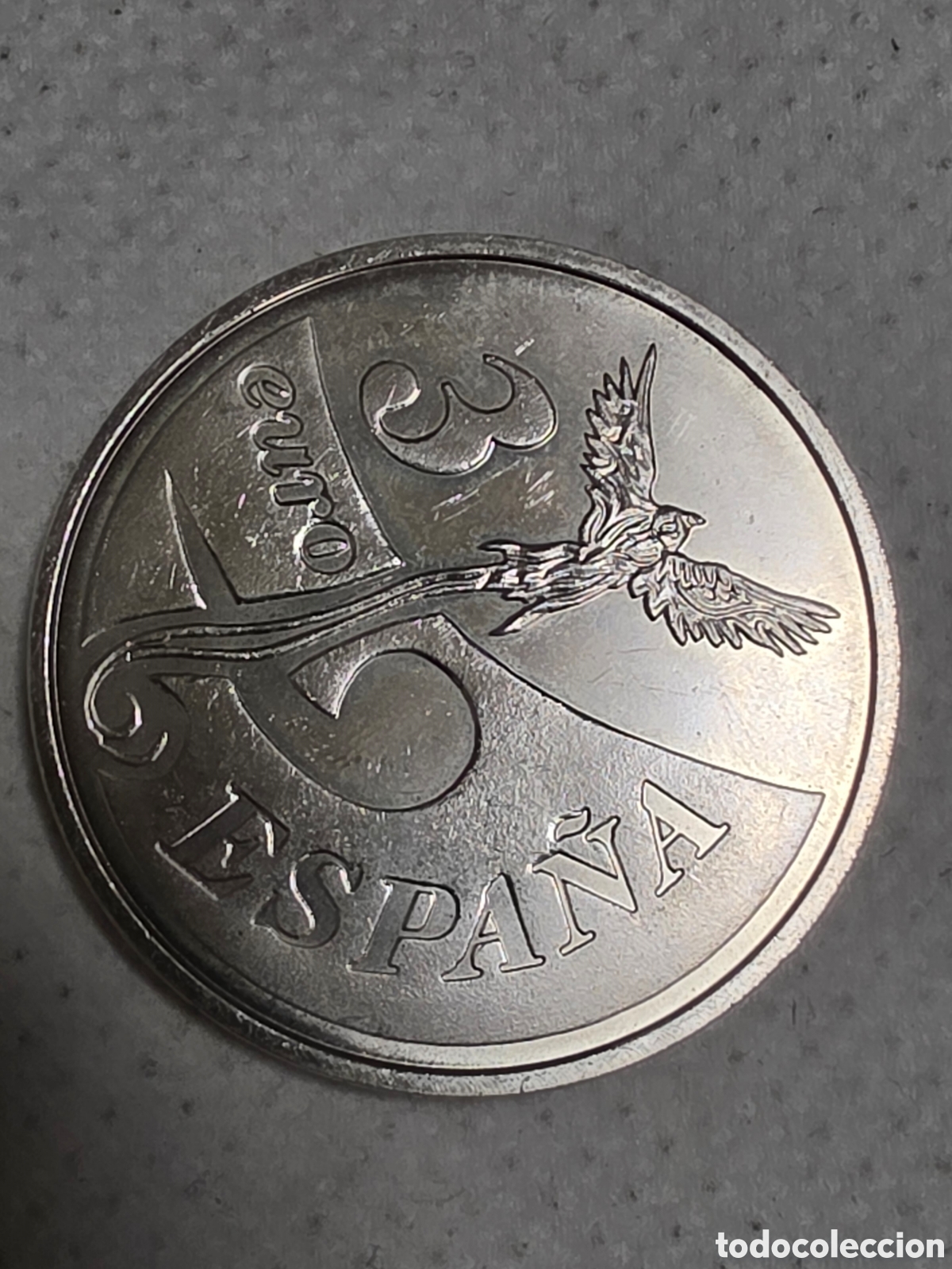 Material numism&aacute;tico: Moneda de plata de 3 euros espa&ntilde;a