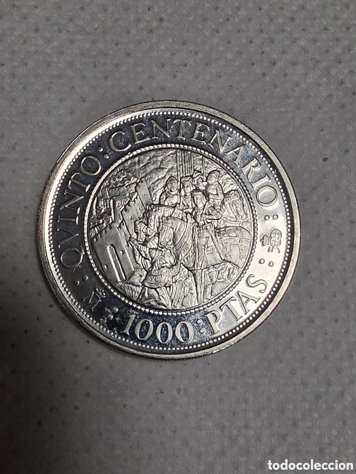 Material numism&aacute;tico: Moneda de 1.000 pesetas de plata