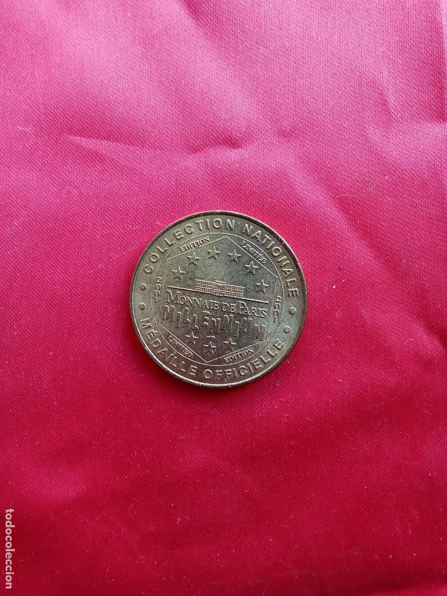 Material numism&aacute;tico: Par&iacute;s medalla tur&iacute;stica recuerdo jeton touristique edici&oacute;n Millenium 2000/2001 Caja Monedas