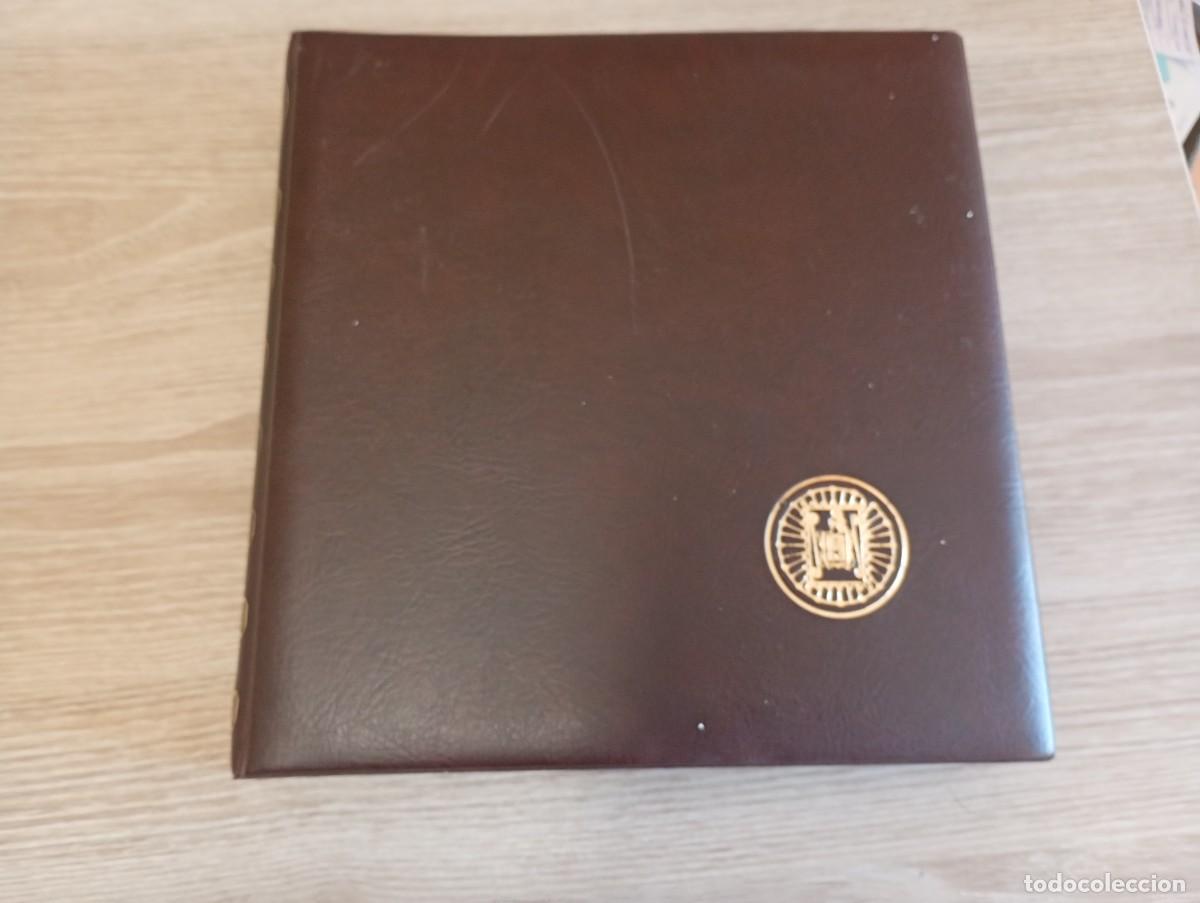 Material numism&aacute;tico: LOTE 19 HOJAS PRONUMAS PARA TODAS LAS MONEDAS 1869-1975 CON REGALO DE ALBUM