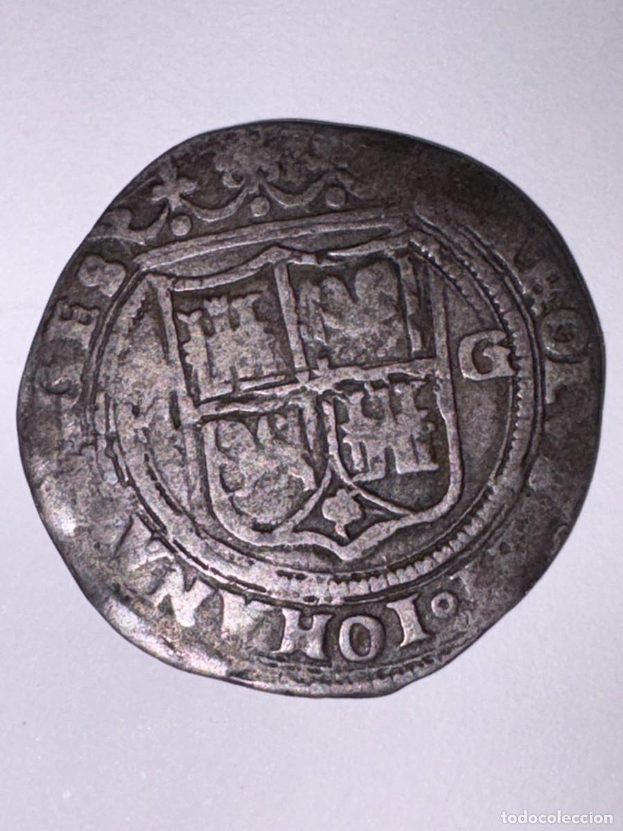 Material numism&aacute;tico: 1 Real de Carlos I y Juana I (1542-1555) - Plata. M&eacute;xico