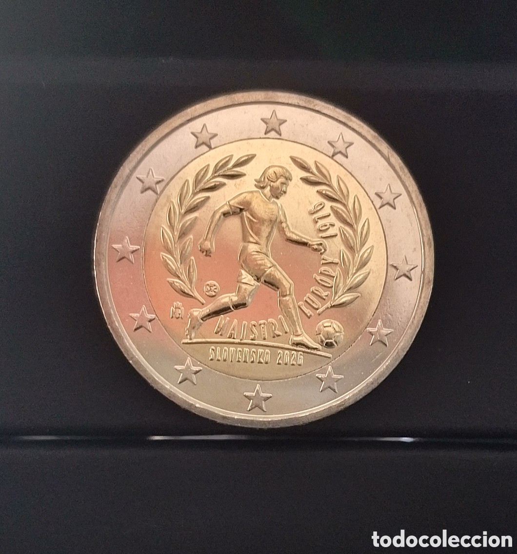 Material numism&aacute;tico: Moneda 2&euro; Eslovaquia 2026
