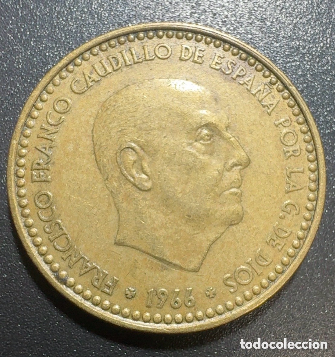 Material numism&aacute;tico: Moneda antigua Peseta