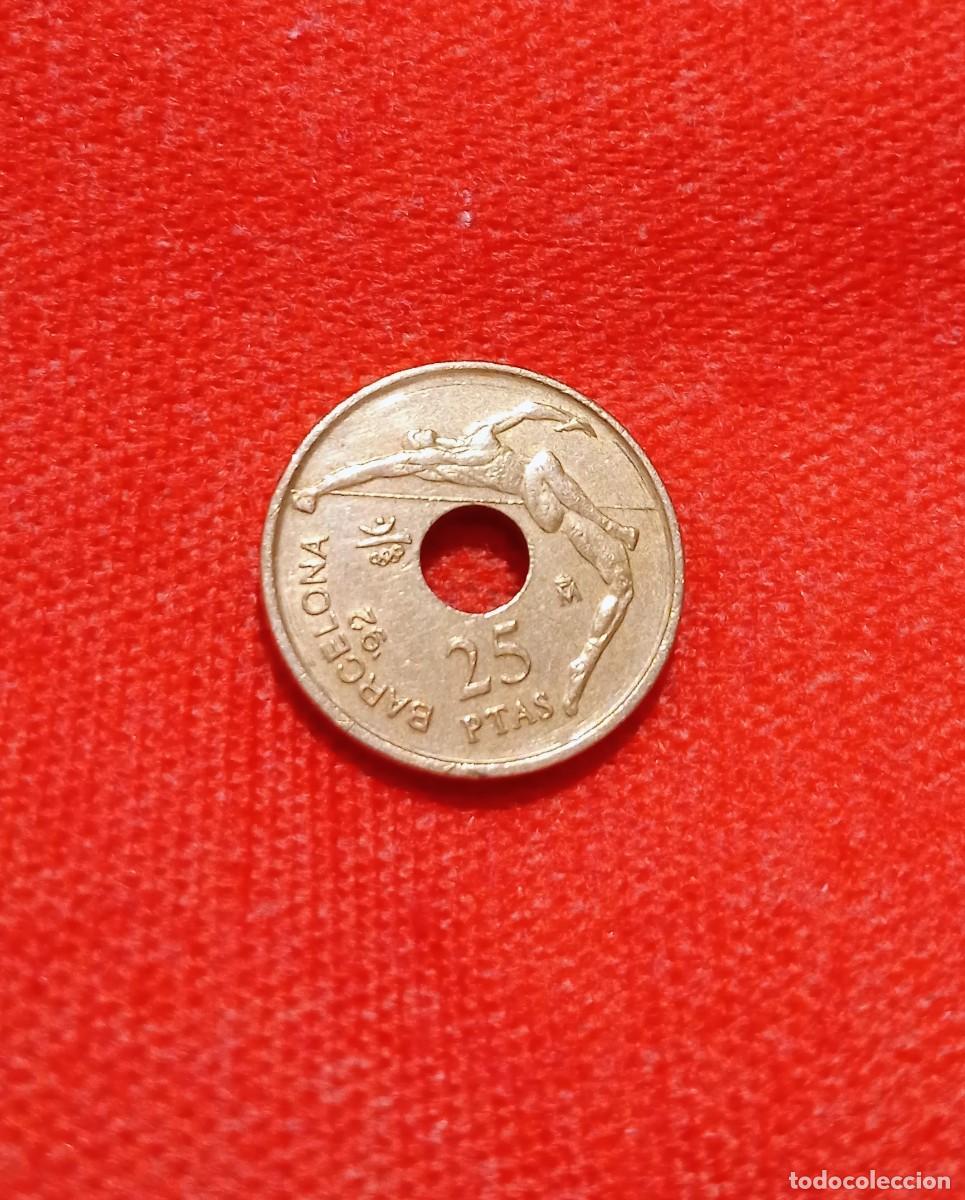 Material numism&aacute;tico: 25 Pesetas Conmemorativa juegos ol&iacute;mpicos Barcelona 92