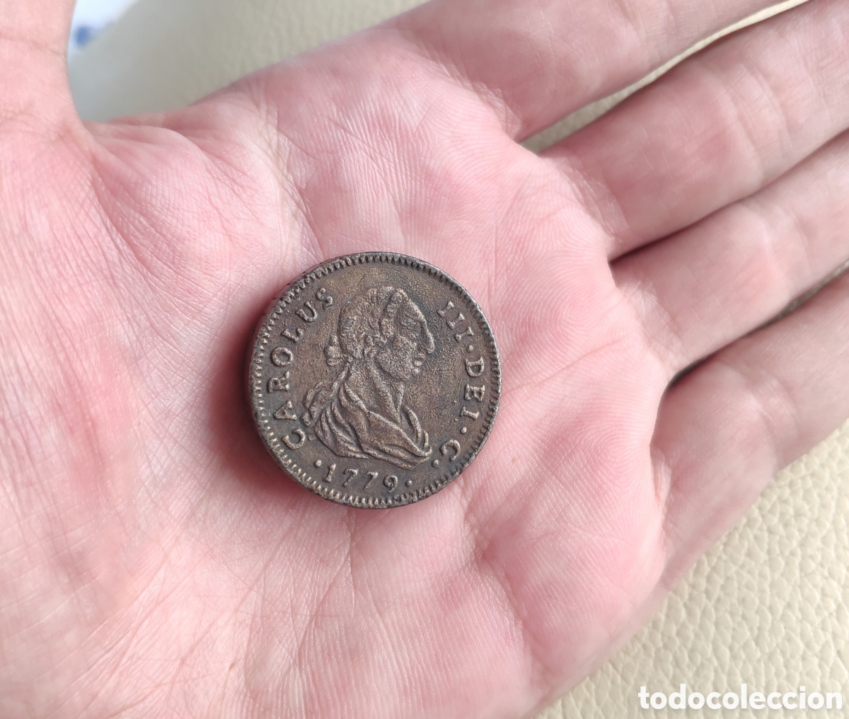 Material numism&aacute;tico: Me gustar&iacute;a identificar este objeto pesa treinta y cuatro