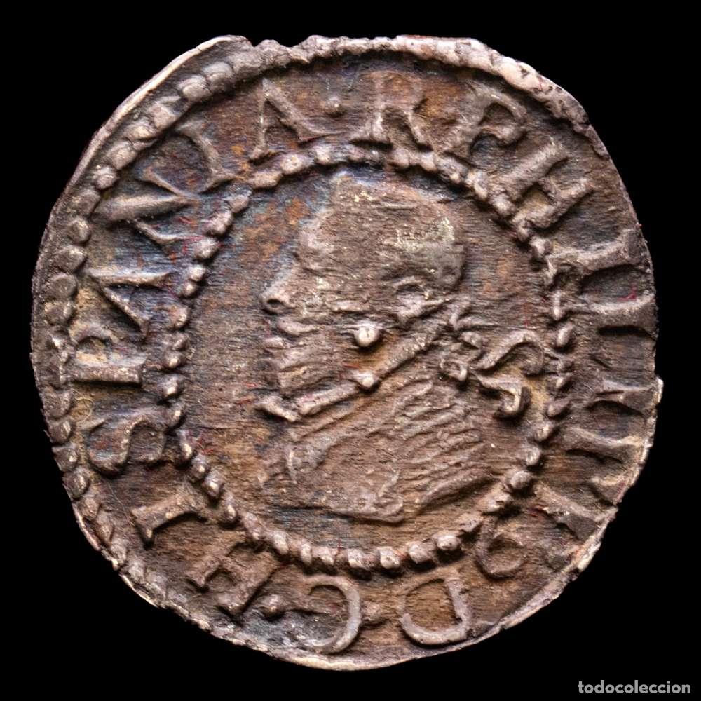 Material numism&aacute;tico: Felipe IV (1621-1665). 1 croata. 1636. Barcelona. (Cal-661). Ag. 2,68 g. Bonita p&aacute;tina. MBC+.