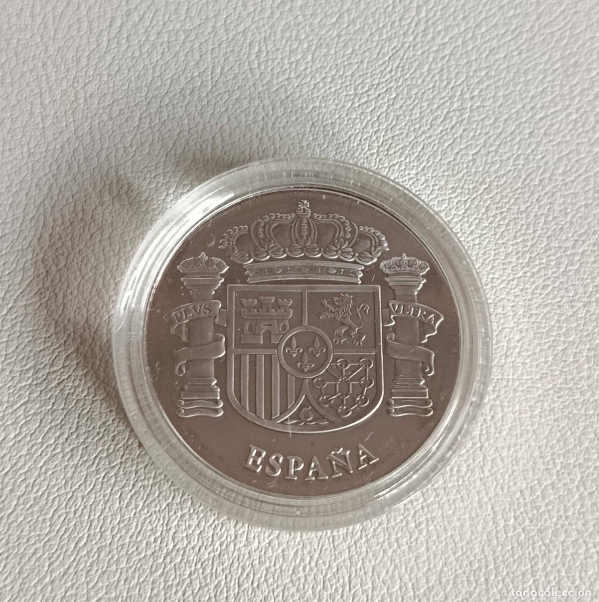 Material numism&aacute;tico: Moneda conmemorativa. Castilla La Mancha. Plata. - Foto 1