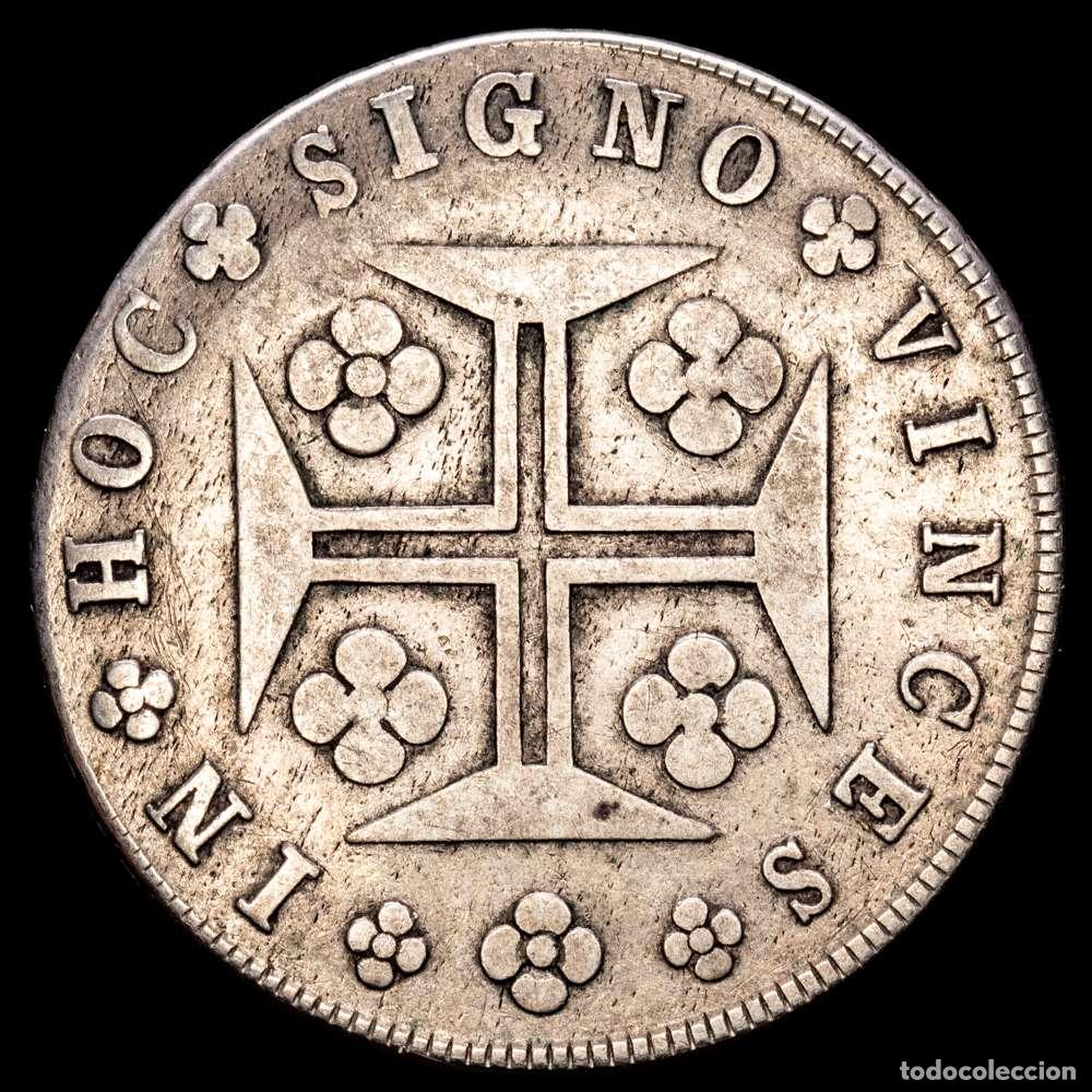 Material numism&aacute;tico: Portugal. Joao Pr&iacute;ncipe Regente. 400 reis. 1818. (Km-358). (Gomes-12.01). Ag. 14,21 g. MBC+. - Foto 2