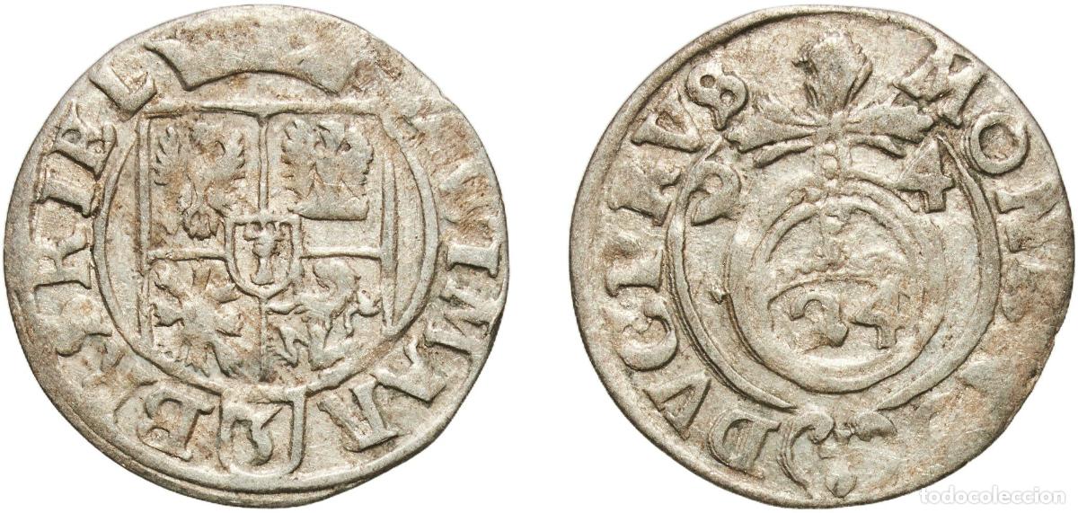 Material numism&aacute;tico: Polish&ndash;Lithuanian Commonwealth 1624 P&oacute;łtorak / 3 Polker - Sigismund III Vasa (Bydgoszcz) Silver (.7