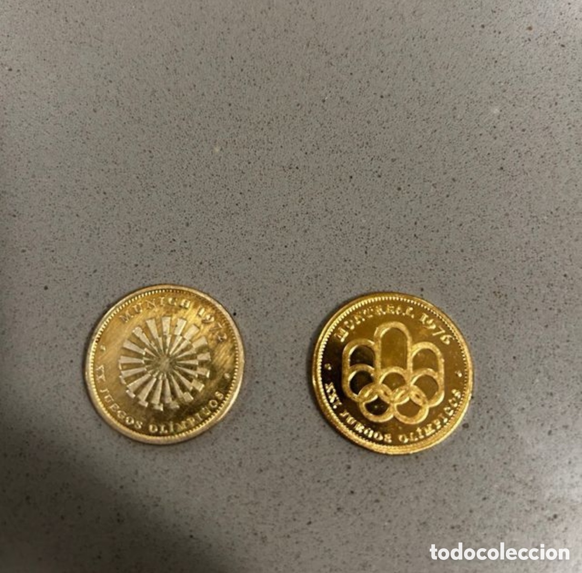 Material numism&aacute;tico: 2 Monedas Conmemorativas Olimpiadas - Foto 2