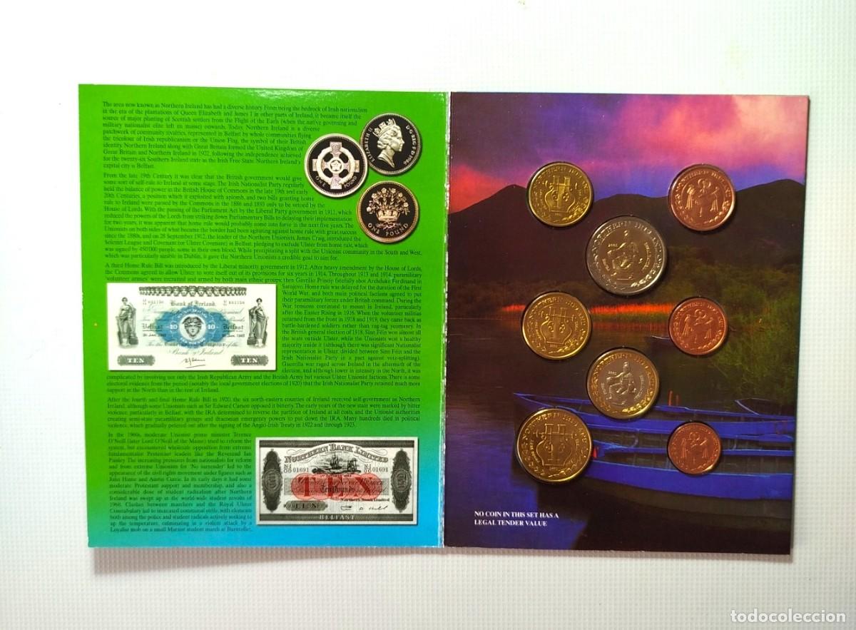 Material numism&aacute;tico: EUROPA . IRLANDA DEL NORTE . SET DE 1 CENTIMO A 2 EUROS . PRUEBA