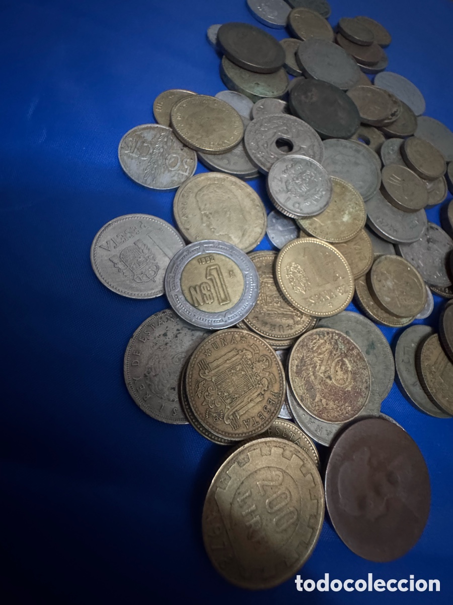 Material numism&aacute;tico: Lote de monedas antiguas - Foto 4