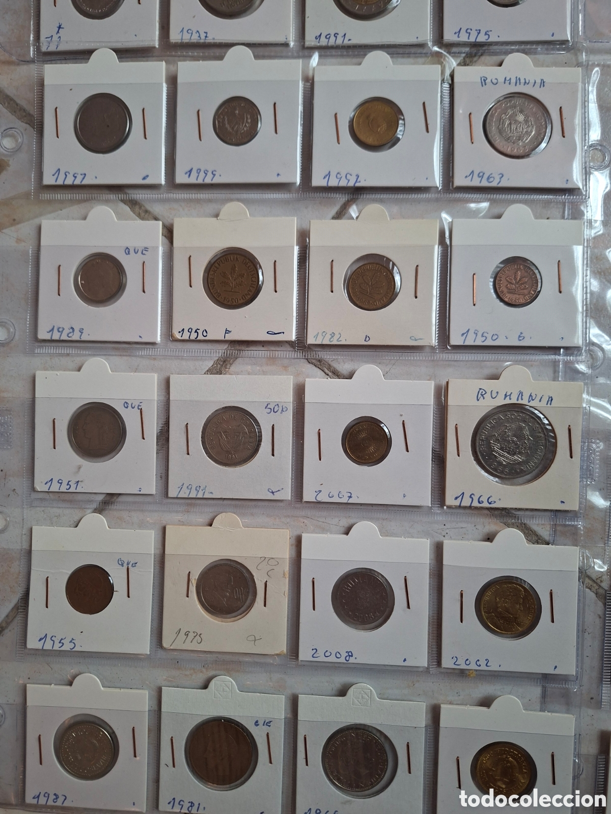 Material numism&aacute;tico: Coleccion particular de monedas de distintas partes del mundo - Foto 7