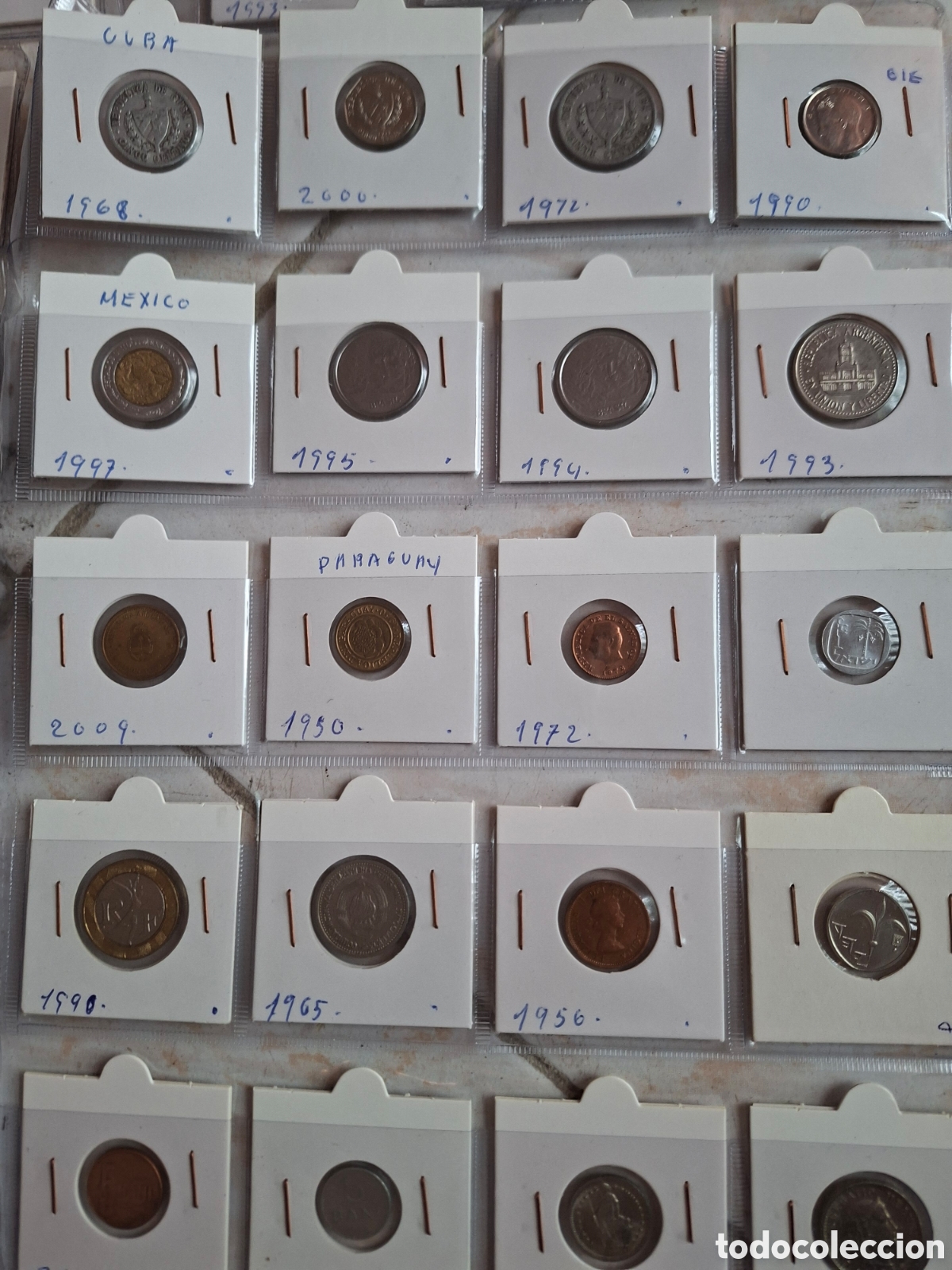 Material numism&aacute;tico: Coleccion particular de monedas de distintas partes del mundo - Foto 9