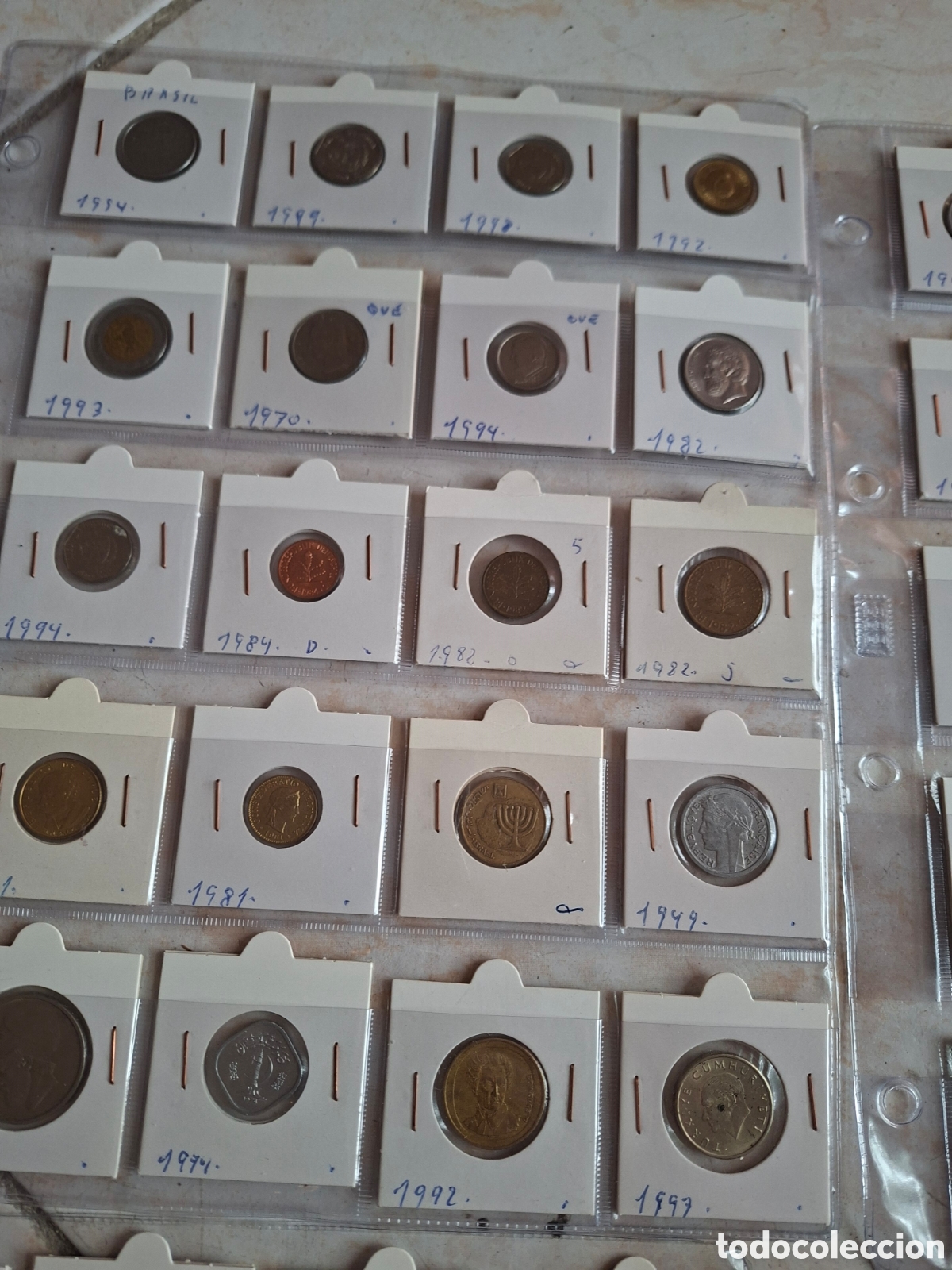 Material numism&aacute;tico: Coleccion particular de monedas de distintas partes del mundo - Foto 11