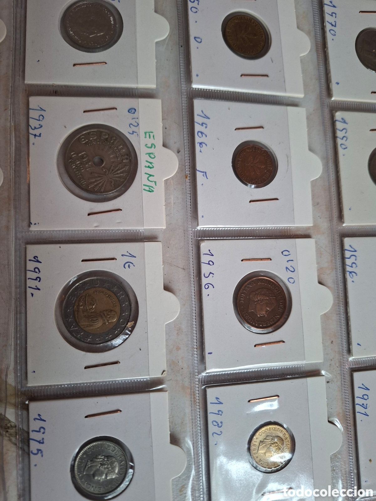 Material numism&aacute;tico: Coleccion particular de monedas de distintas partes del mundo - Foto 13