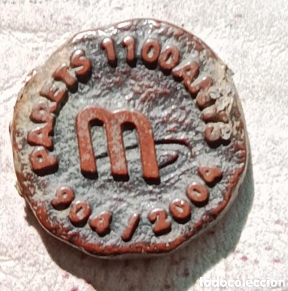 Material numism&aacute;tico: Moneda 1100 a&ntilde;os Parets