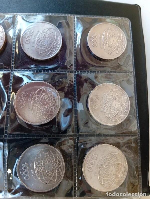 Numismatic Material: 6 monete 1000 lire concordia in argento