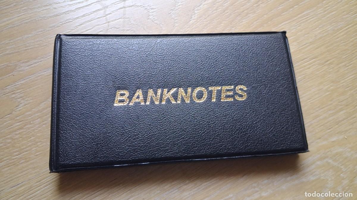 Material numism&aacute;tico: &Aacute;lbum de bolsillo para 20 billetes