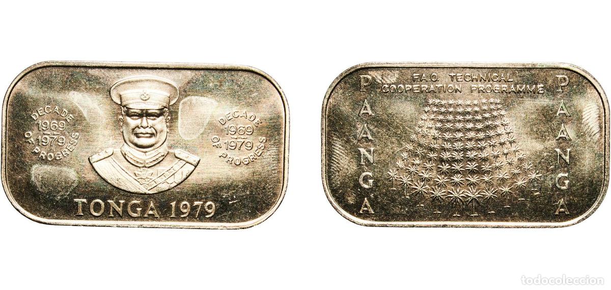 Material numism&aacute;tico: Tonga Kingdom 1979 1 Pa'anga - Taufa'ahau Tupou IV (FAO) Copper-nickel Royal Australian Mint (25900