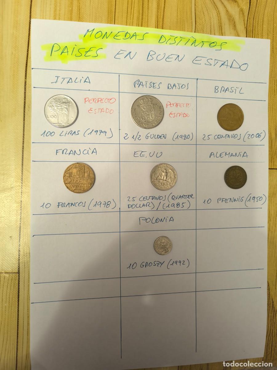 Material numism&aacute;tico: Monedas de distintos paises - Foto 1
