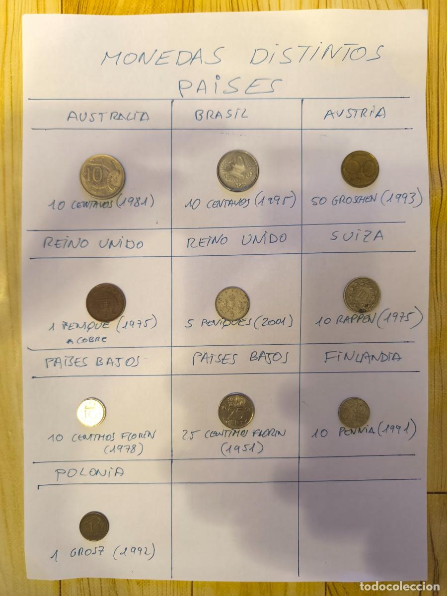 Material numism&aacute;tico: Monedas diferentes paises - Foto 1