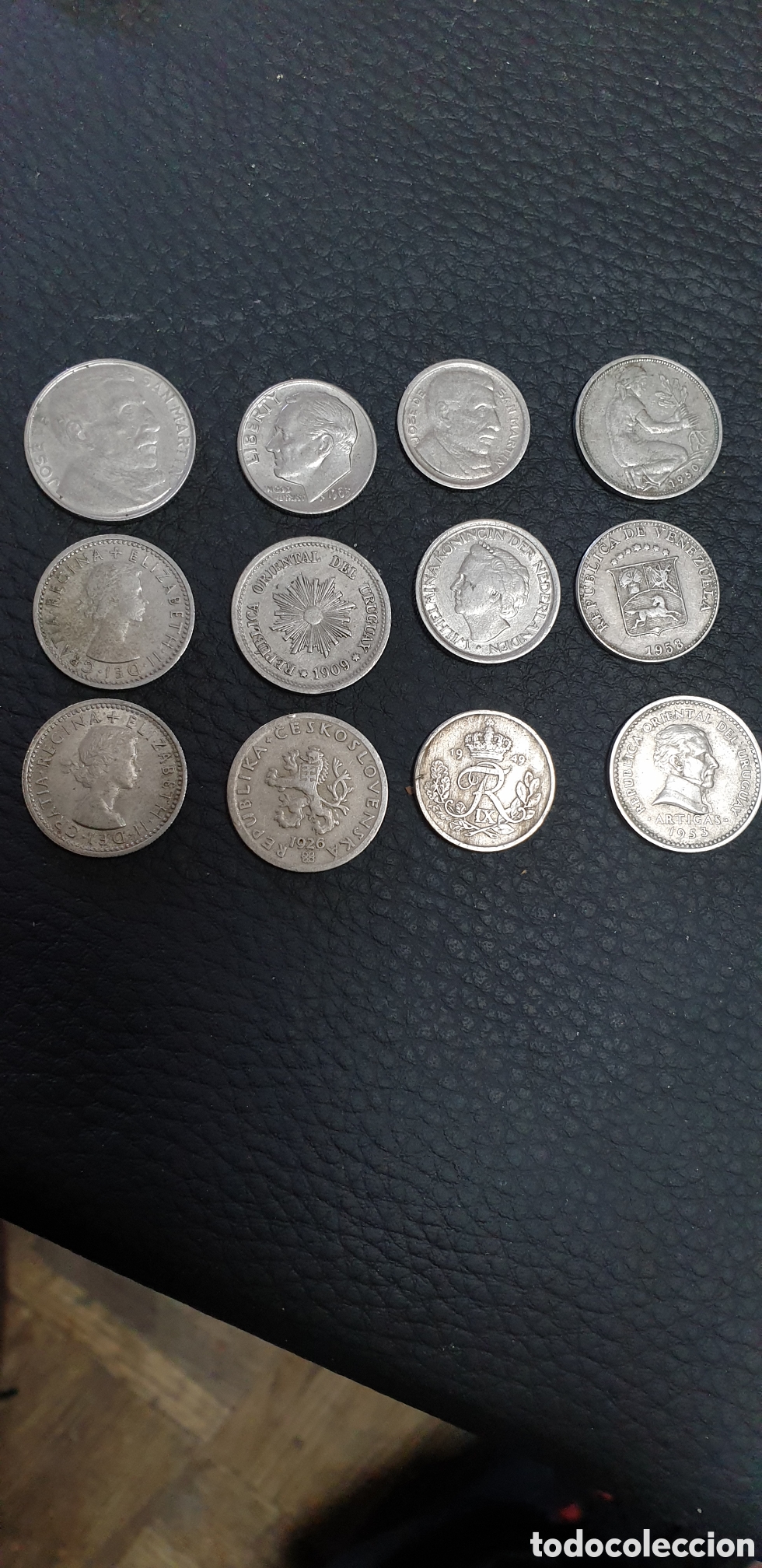 Material numism&aacute;tico: Lote monedas conmemorativas y de circulaci&oacute;n de diversos pa&iacute;ses y a&ntilde;os:
