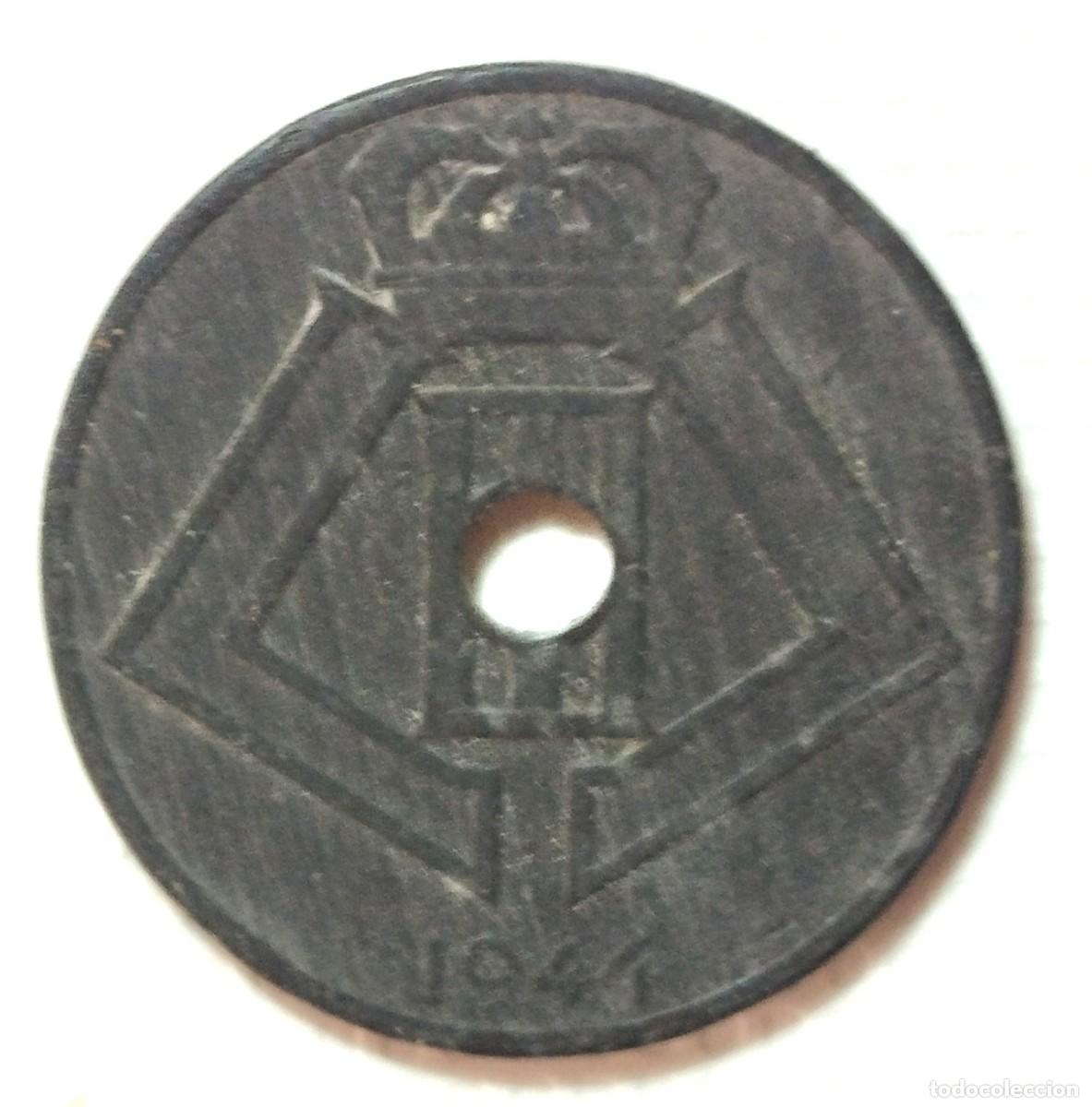 Material numism&aacute;tico: BELGICA . 25 CENTIMOS 1941 . ZINC