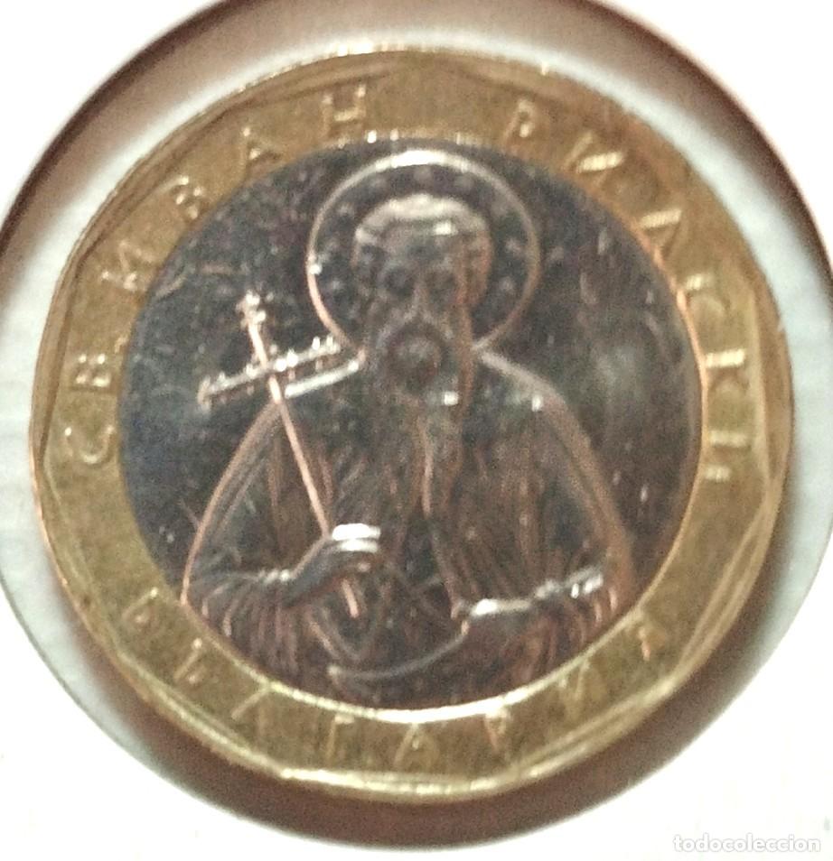 Material numism&aacute;tico: BULGARIA . 1 LEV 2002 . BIMETALICA