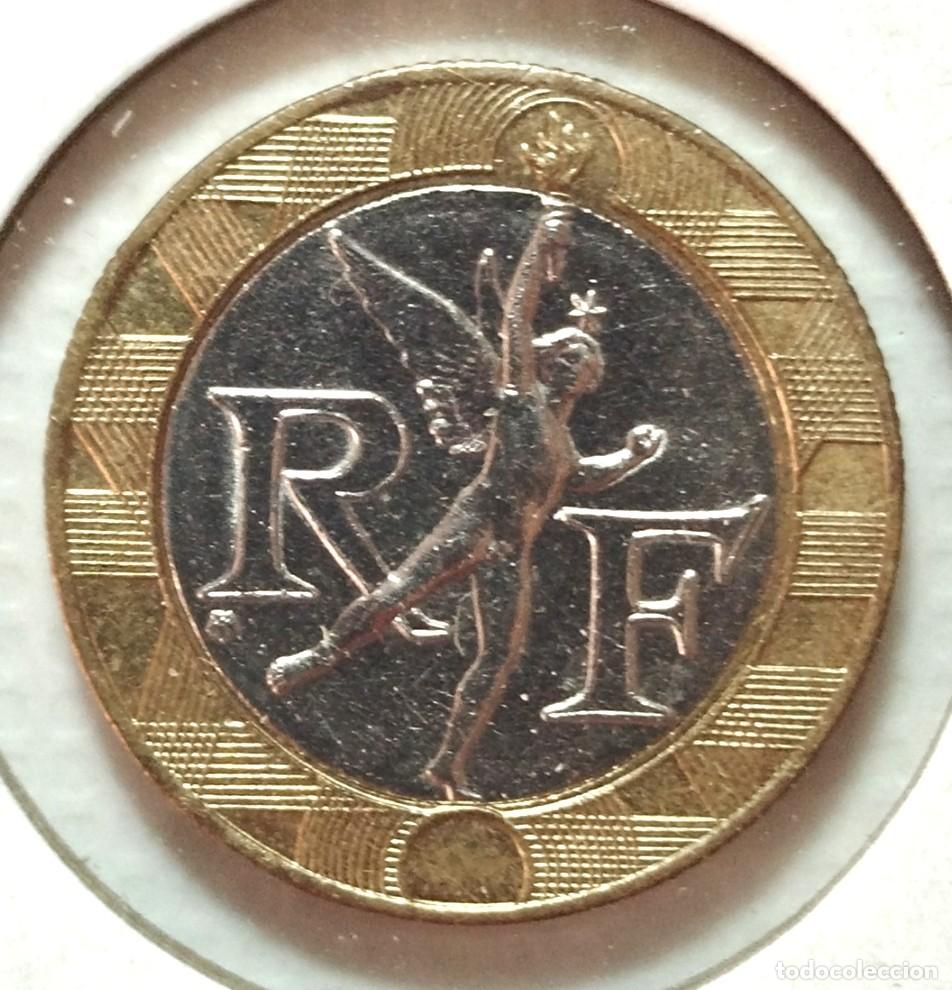 Material numism&aacute;tico: FRANCIA . 10 FRANCOS 1990 . BIMETALICA