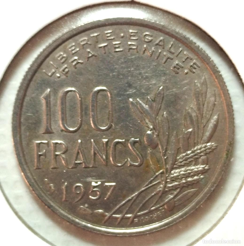 Material numism&aacute;tico: FRANCIA . 100 FRANCOS 1957 - Foto 2