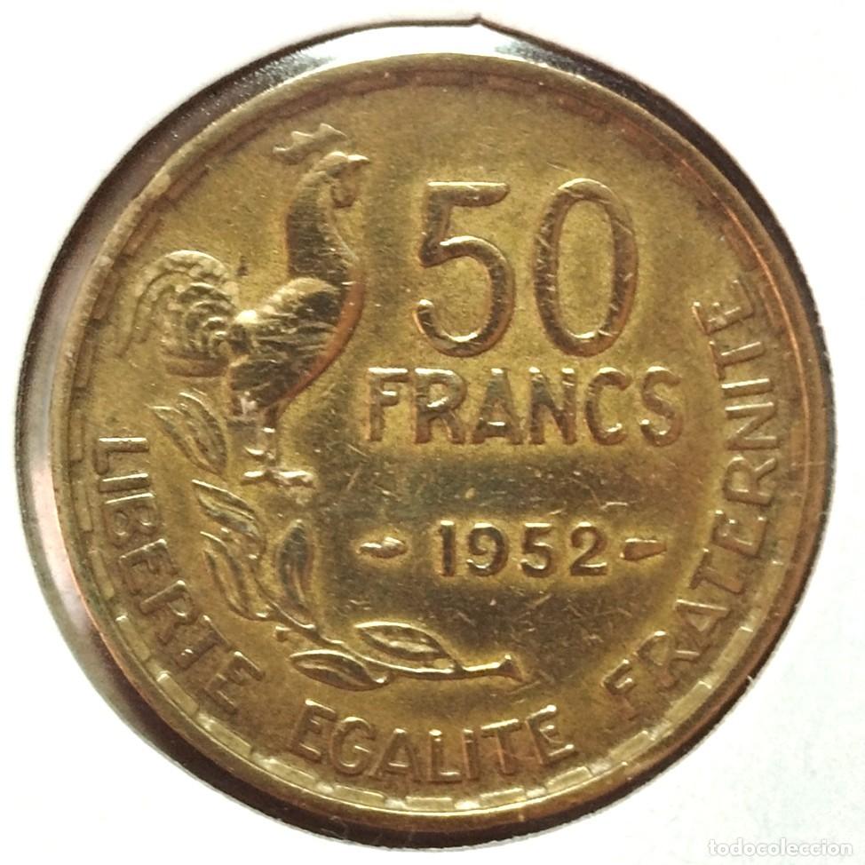 Material numism&aacute;tico: FRANCIA . 50 FRANCOS 1952 - Foto 2