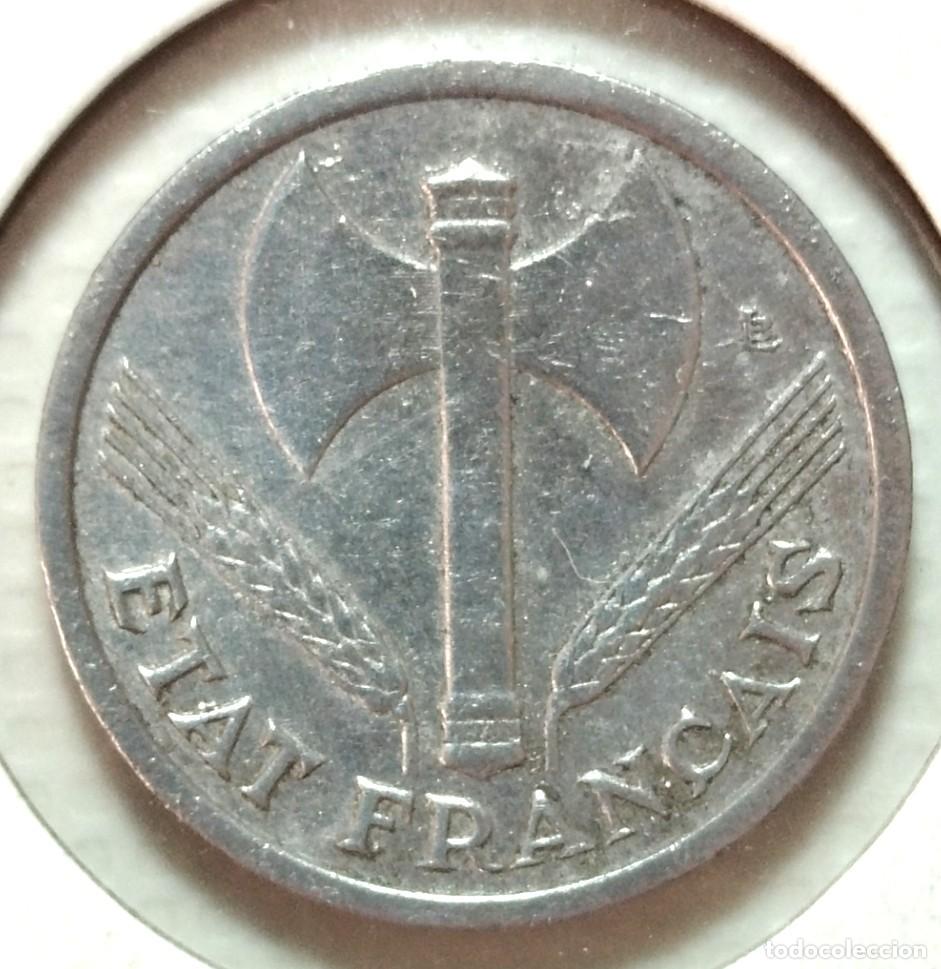 Material numism&aacute;tico: FRANCIA . 1 FRANCO 1943 . ALUMINIO - Foto 1