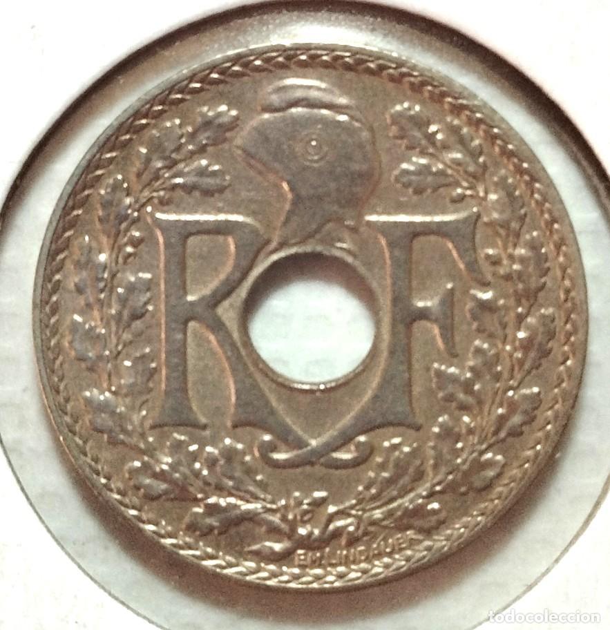 Material numism&aacute;tico: FRANCIA . 10 CENTIMOS 1939 - Foto 2