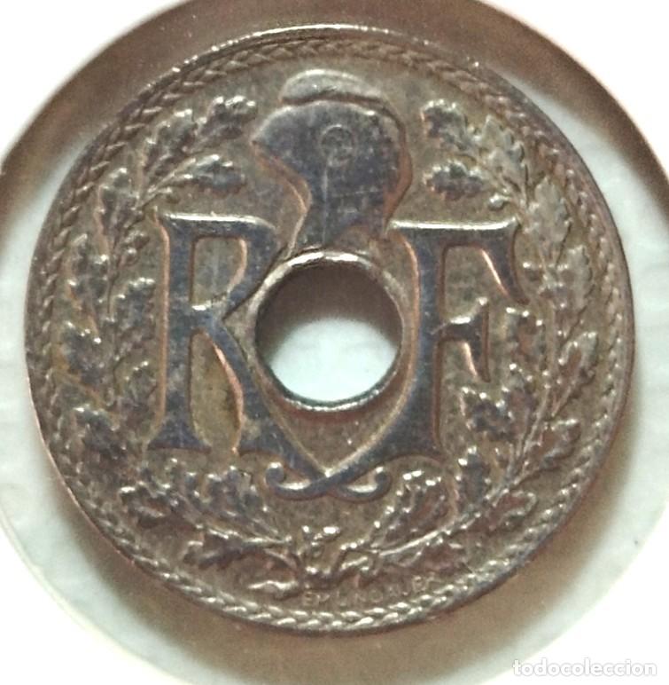 Material numism&aacute;tico: FRANCIA . 5 CENTIMOS 1935