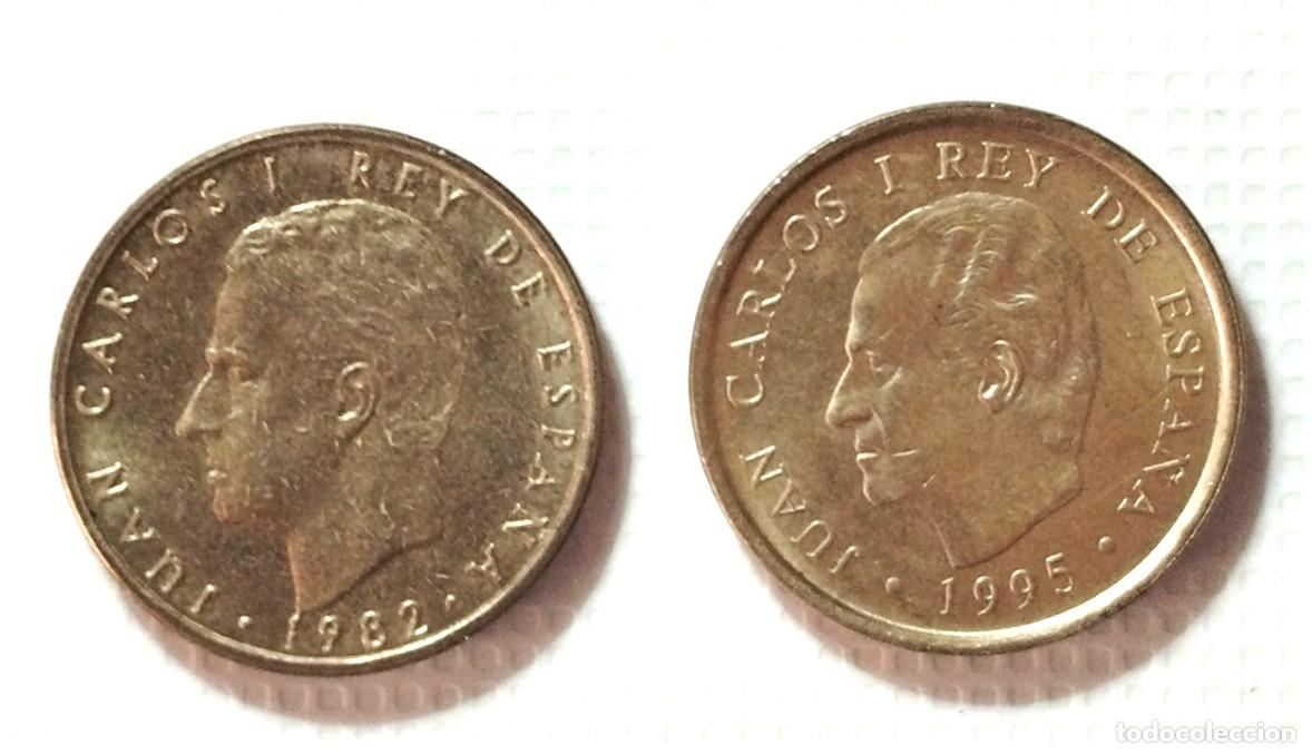 Material numism&aacute;tico: ESPA&Ntilde;A . LOTE X 2 . JUAN CARLOS I . 100 PESETAS . 1982 .1995 . SIN CIRCULAR