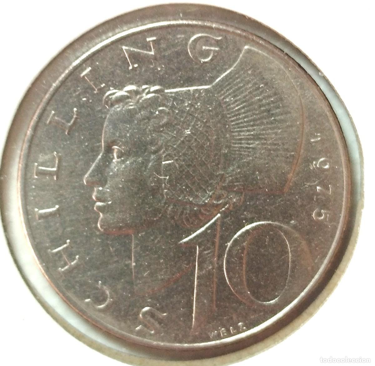 Material numism&aacute;tico: AUSTRIA . 10 SHILLINGS 1975
