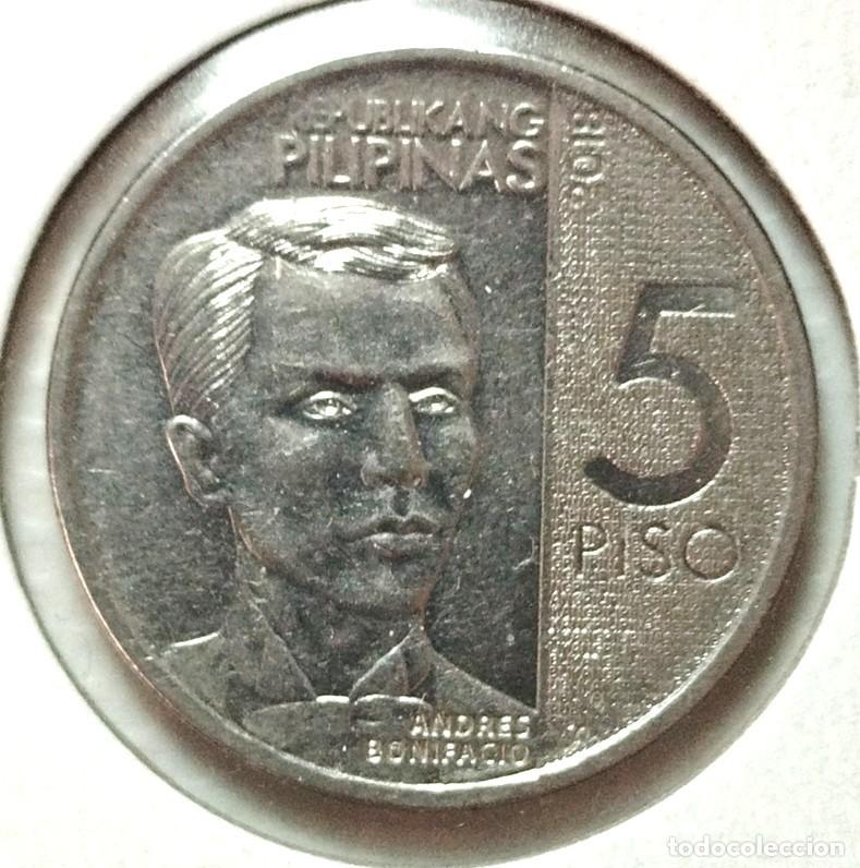 Material numism&aacute;tico: FILIPINAS . 5 PISO 2018. SIN CIRCULAR