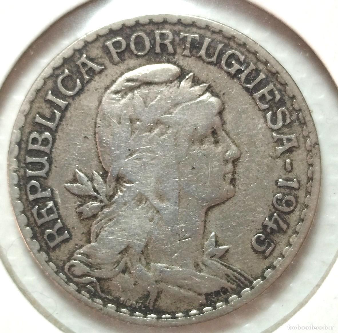 Material numism&aacute;tico: PORTUGAL . 1 ESCUDO 1945