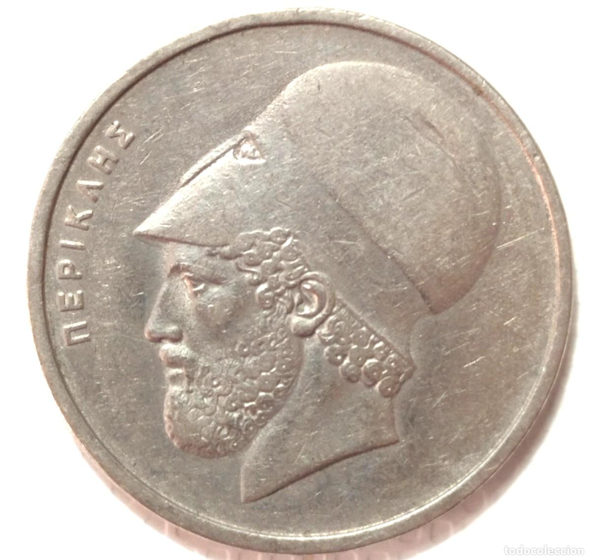 Material numism&aacute;tico: GRECIA. 20 DRACMAS 1978