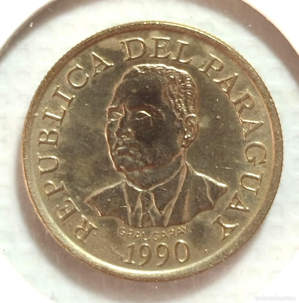 Material numism&aacute;tico: PARAGUAY . 10 GUARANIES 1990