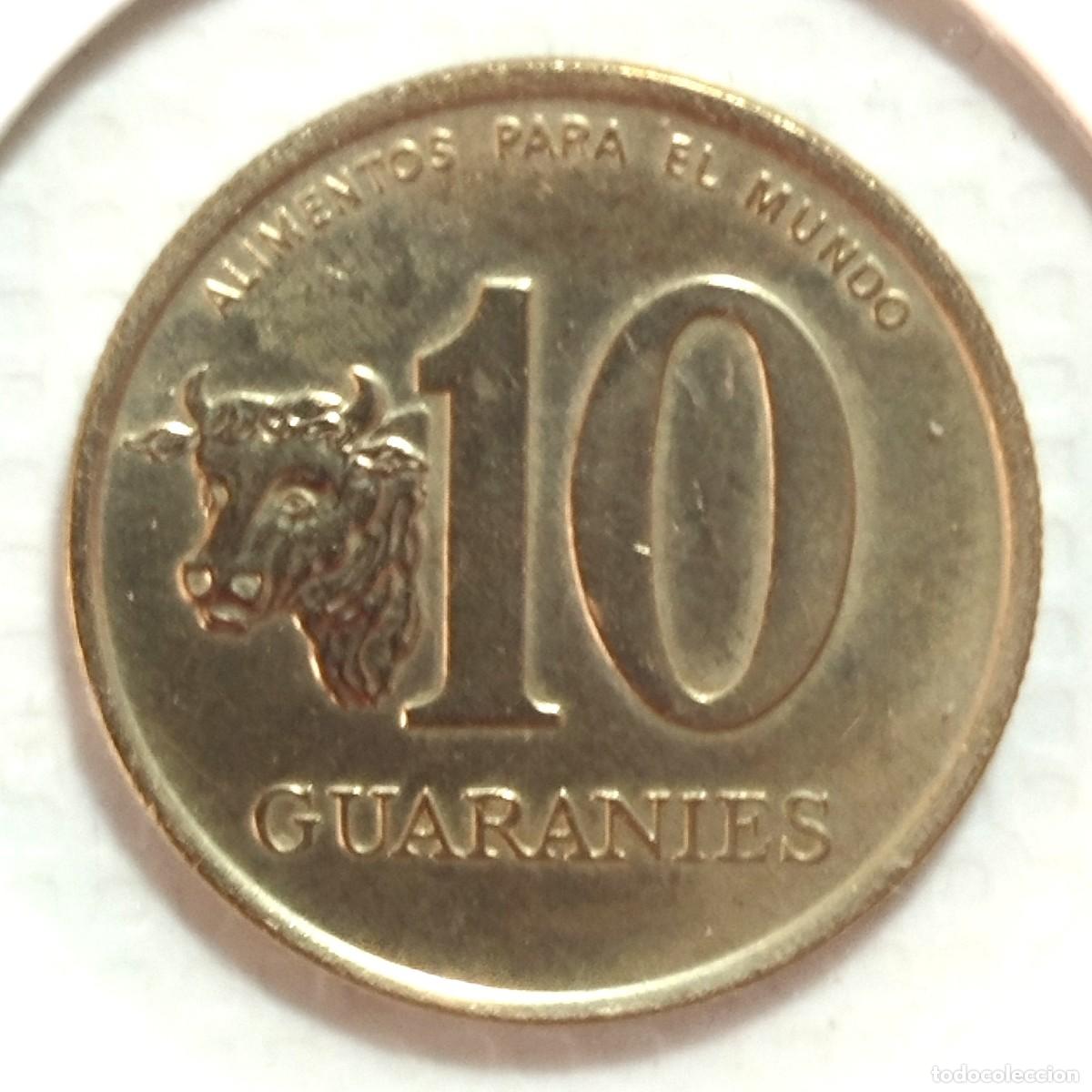 Material numism&aacute;tico: PARAGUAY . 10 GUARANIES 1990 - Foto 2